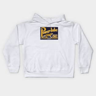 Power Lube Motor Oil old sign reproduction Kids Hoodie